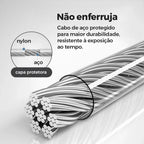 Box Varal Retrátil - Sou de Casa