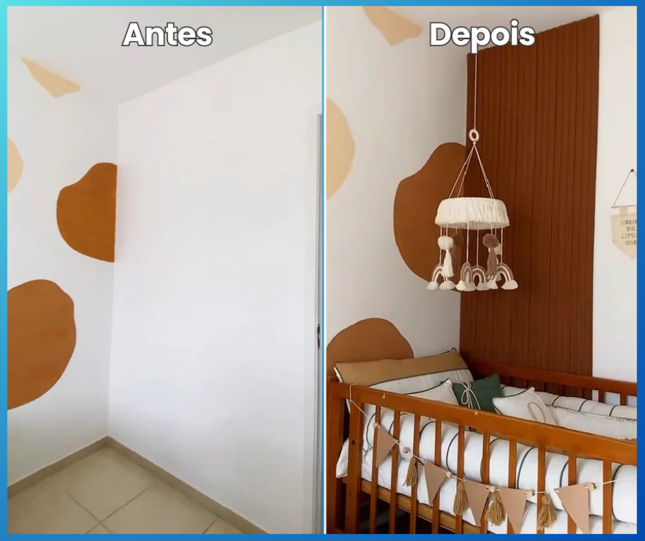 Painel Ripado Laminado de EVA Autocolante Auréon - Sofisticação e Conforto em Cada Detalhe