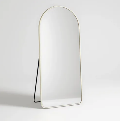 Espelho Oval Com Base Reta 170x70