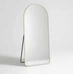 Espelho Oval Com Base Reta 170x70