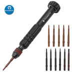 Kit de Chaves de Precisão 12 em 1 – Ferramentas para Manutenção de Celulares, iPhone, Notebooks e Eletrônicos