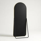 Espelho Oval Com Base Reta 170x70